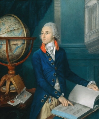 Pastel portrait of John Goodricke